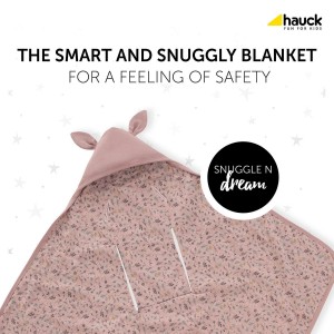 Hauck Snuggle n Dream Wrap Blanket Bambi Rose Hauck Snuggle n Dream Wrap Blanket Bambi Rose