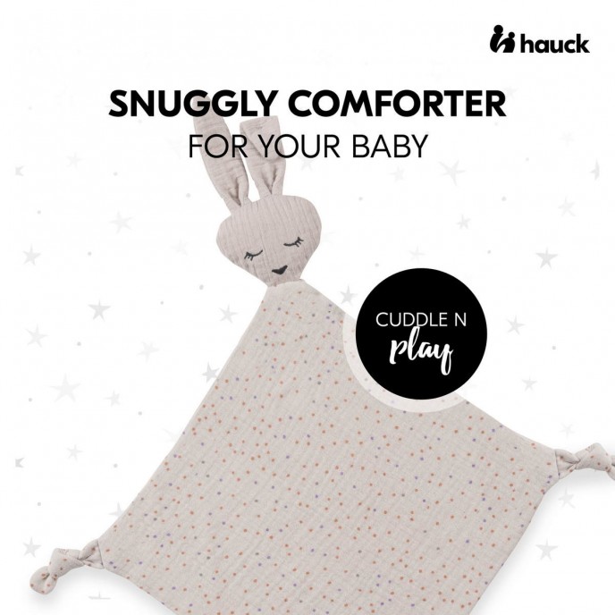 Hauck Comforter Cuddle n Play Rabbit Beige