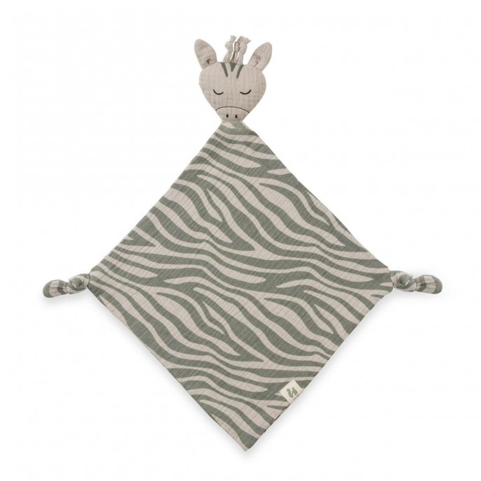 Hauck Comforter Cuddle n Play Zebra Sage