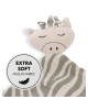 Hauck Comforter Cuddle n Play Zebra Sage