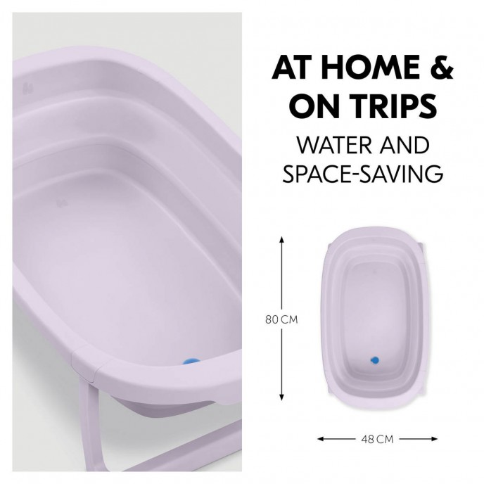 Hauck Bath Foldable Wash n Fold Lavender Hauck Bath Foldable Wash n Fold Lavender