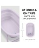Hauck Bath Foldable Wash n Fold Lavender Hauck Bath Foldable Wash n Fold Lavender