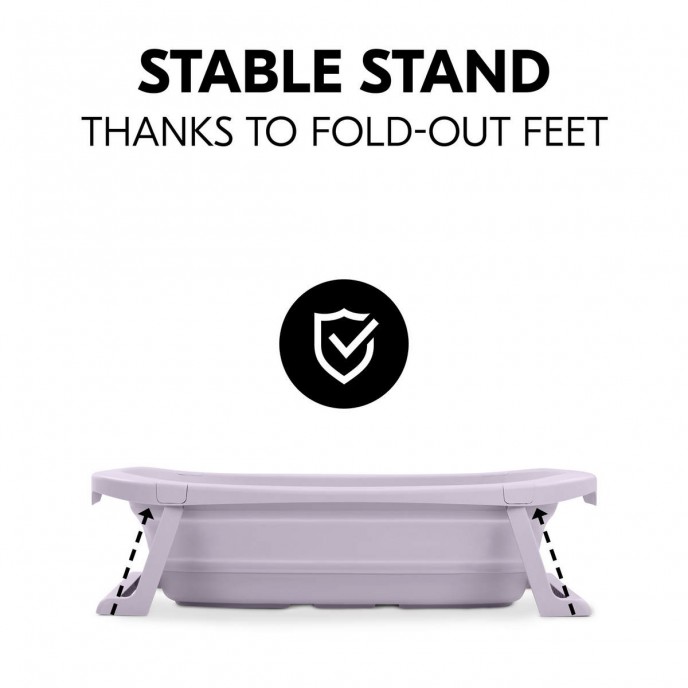 Hauck Bath Foldable Wash n Fold Lavender Hauck Bath Foldable Wash n Fold Lavender