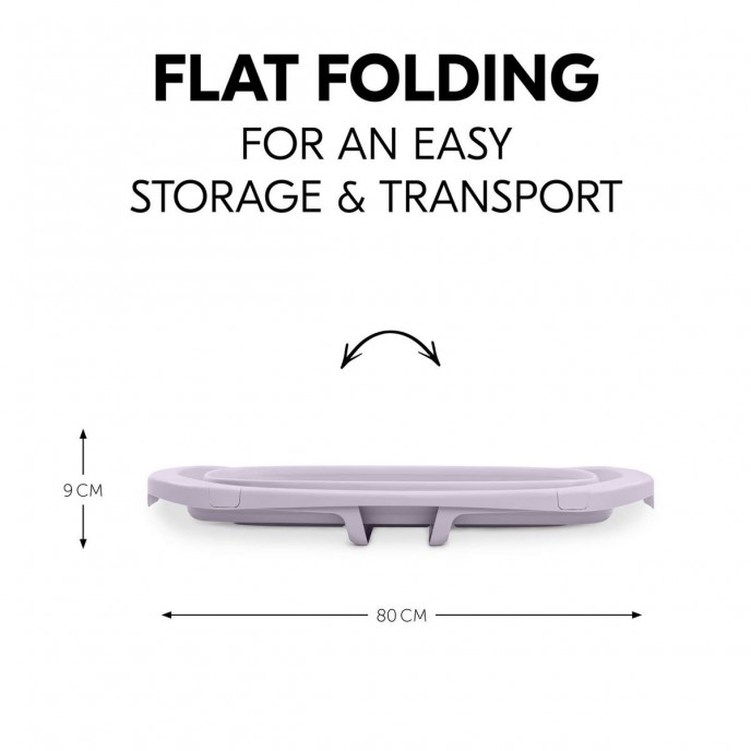 Hauck Bath Foldable Wash n Fold Lavender Hauck Bath Foldable Wash n Fold Lavender