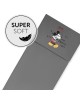 Hauck Folding Travel Cot Mattress Sleeper Mickey Grey 60x120cm