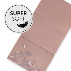 Hauck Folding Travel Cot Mattress Sleeper Bambi Rose 60x120cm Hauck Folding Travel Cot Mattress Sleeper Bambi Rose 60x120cm