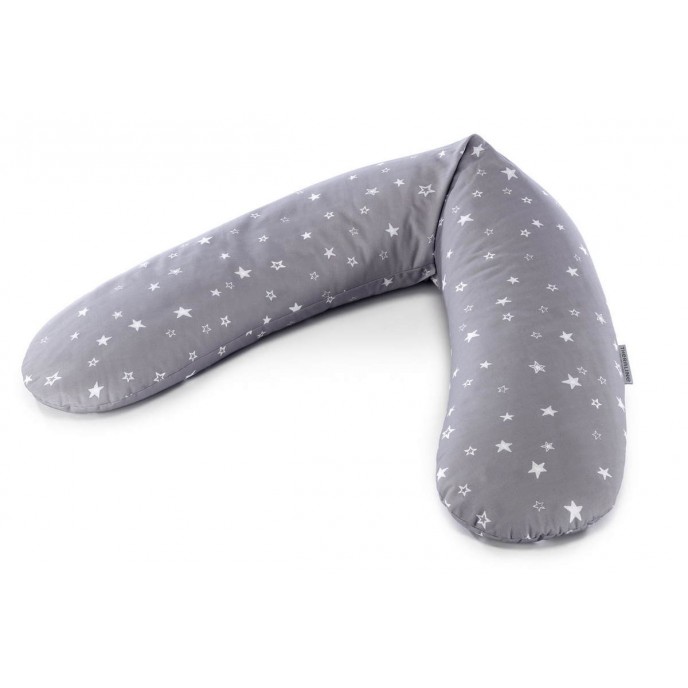 Theraline Maternity & Nursing Pillow Original Grey Stars