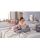 Theraline Maternity & Nursing Pillow Original Bamboo Chestnut Theraline Maternity & Nursing Pillow Original Bamboo Chestnut