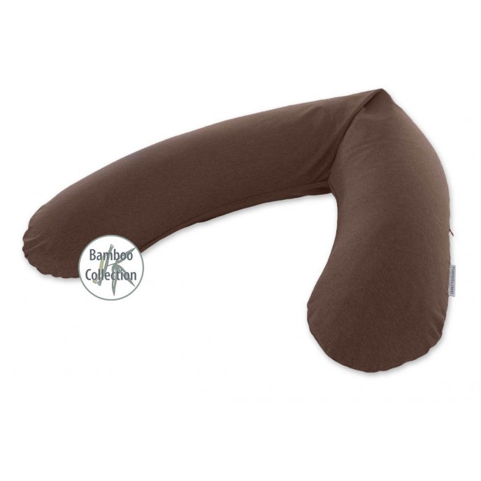 Theraline Maternity & Nursing Pillow Original Bamboo Chestnut Theraline Maternity & Nursing Pillow Original Bamboo Chestnut