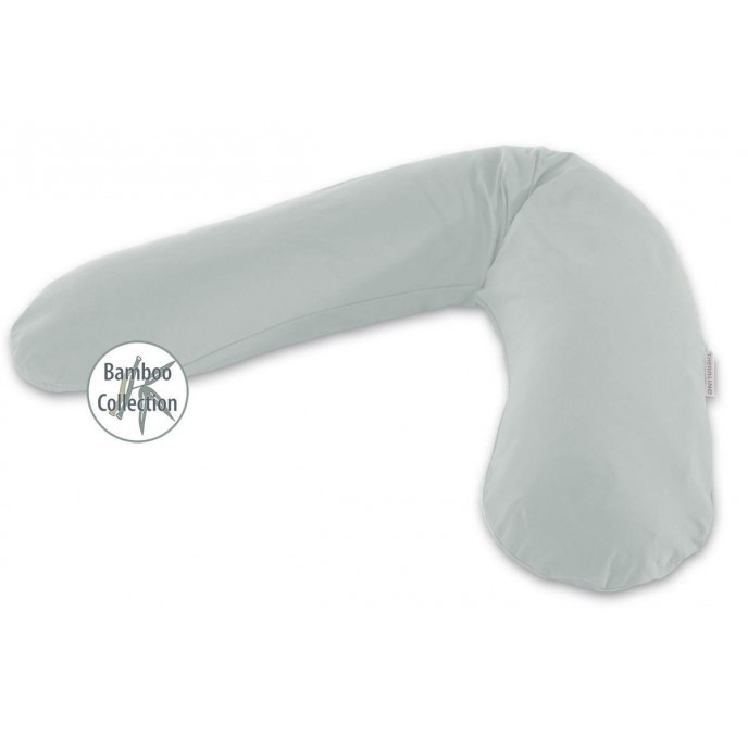 Theraline Maternity & Nursing Pillow Original Bamboo Grey Theraline Maternity & Nursing Pillow Original Bamboo Grey