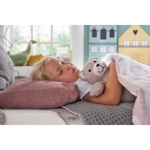 Theraline Toddler Pillow with Bamboo Pillow Case Rosewood 24m+