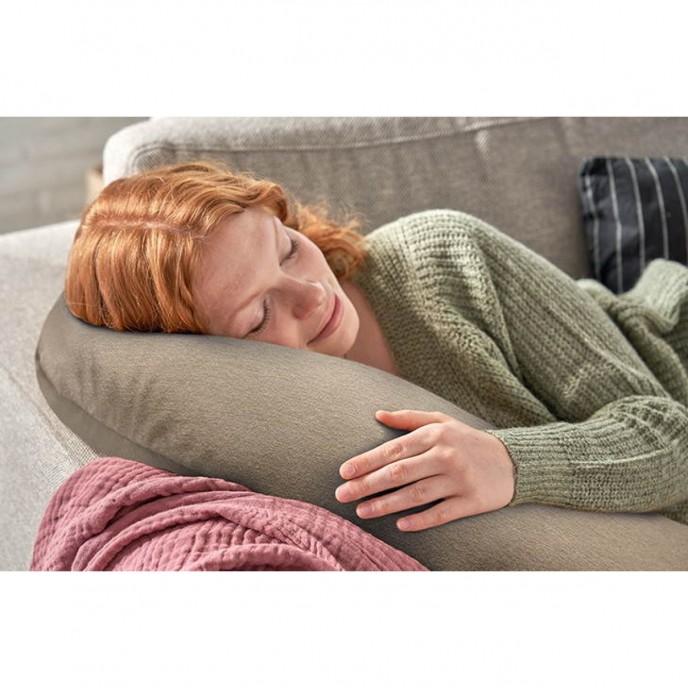 Theraline Maternity & Nursing Pillow Bamboo Moon Pebble Grey Theraline Maternity & Nursing Pillow Bamboo Moon Pebble Grey