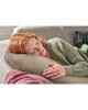 Theraline Maternity & Nursing Pillow Bamboo Moon Pebble Grey Theraline Maternity & Nursing Pillow Bamboo Moon Pebble Grey