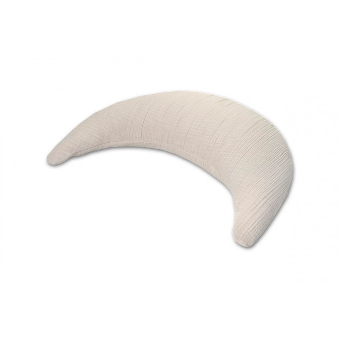 Theraline Maternity & Nursing Pillow Moon Muslin Sandy Theraline Maternity & Nursing Pillow Moon Muslin Sandy