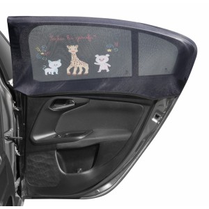 Sophie La Giraffe Sheath Car Sunshades 2pk Sophie La Giraffe Sheath Car Sunshades 2pk