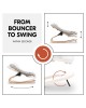 Hauck Bouncer and Rocker Eco Light Grey (up to 15kg) Hauck Bouncer and Rocker Eco Light Grey (up to 15kg)