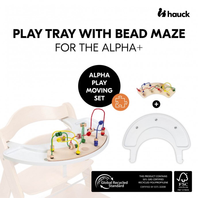 Hauck Highchair Play Tray Alpha Moving Set Water Animals