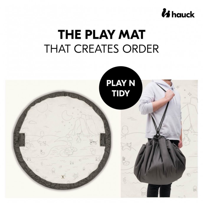 Hauck Playmat Play n Tidy Grey