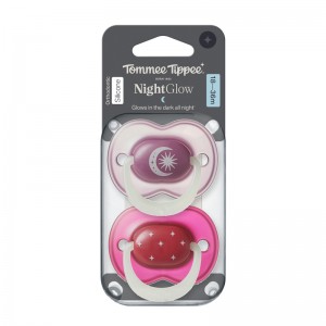 Tommee Tippee Soothers 18/36m Night Glow Girl Tommee Tippee Soothers 18/36m Night Glow Girl