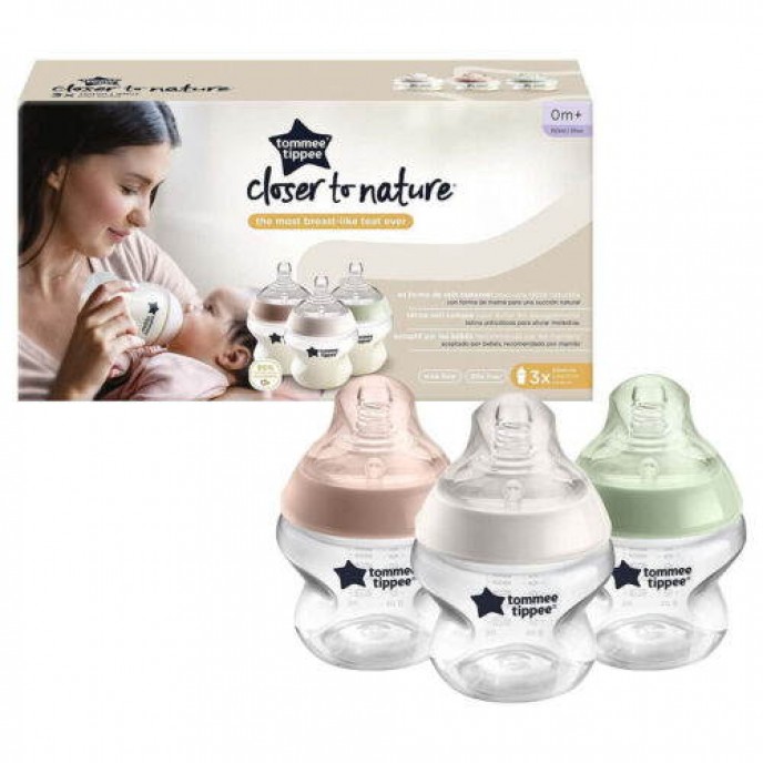 Tommee Tippee Bottles 150ml 3pk