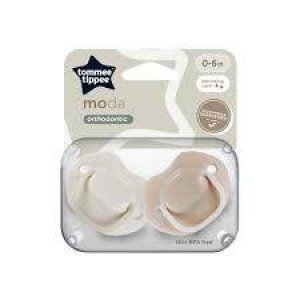 Tommee Tippee Soothers 0-6m Moda (Assorted Designs) Tommee Tippee Soothers 0-6m Moda (Assorted Designs)