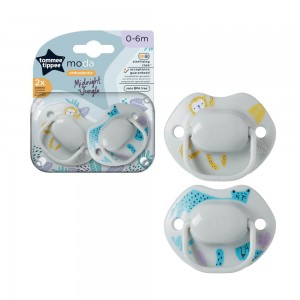 Tommee Tippee Soothers 0-6m Moda (Assorted Designs) Tommee Tippee Soothers 0-6m Moda (Assorted Designs)