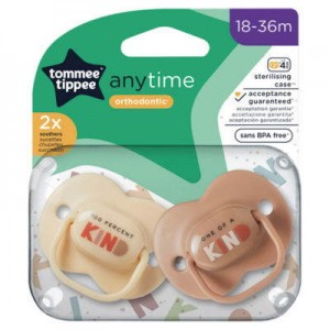 Tommee Tippee Soothers 18-36m Any Time (Assorted Designs) Tommee Tippee Soothers 18-36m Any Time (Assorted Designs)