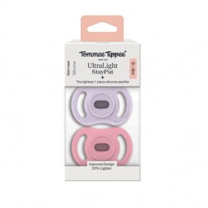Tommee Tippee Soothers Ultra Light Stay Put 0-6m Tommee Tippee Soothers Ultra Light Stay Put 0-6m