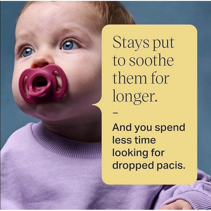Tommee Tippee Soothers Ultra Light Stay Put 0-6m Tommee Tippee Soothers Ultra Light Stay Put 0-6m
