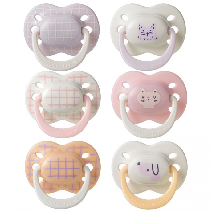 Tommee Tippee Soothers 0-6m Ultimate Fit Girl