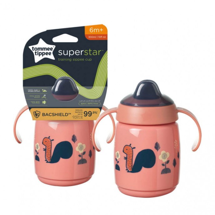 Tommee Tippee Trainer Sippee Cup 300ml Pink