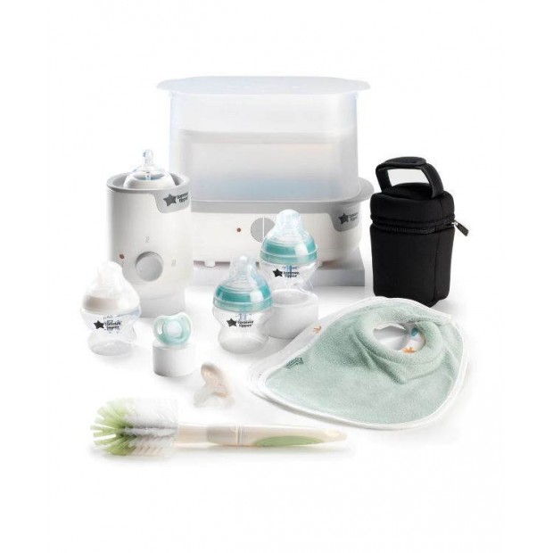 Tommee Tippee Starter Kit 12pc White Tommee Tippee Starter Kit 12pc White