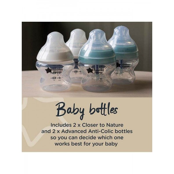 Tommee Tippee Starter Kit 12pc White Tommee Tippee Starter Kit 12pc White