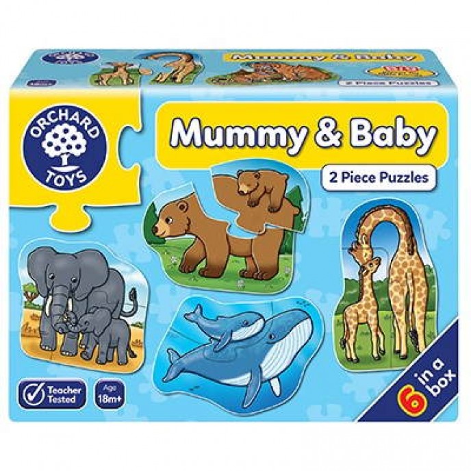 Orchard Mummy and Baby 2pc Puzzles