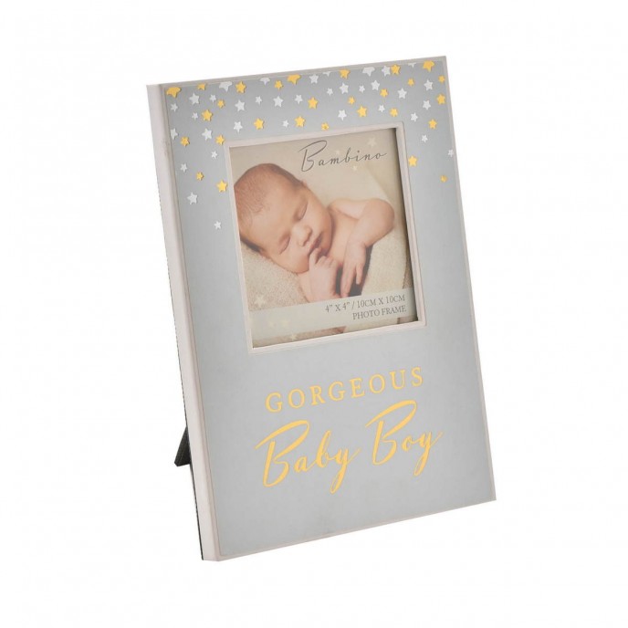 Bambino Stars Photo Frame Gorgeous Baby Boy