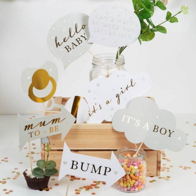 Bambino Baby Photo Booth Props