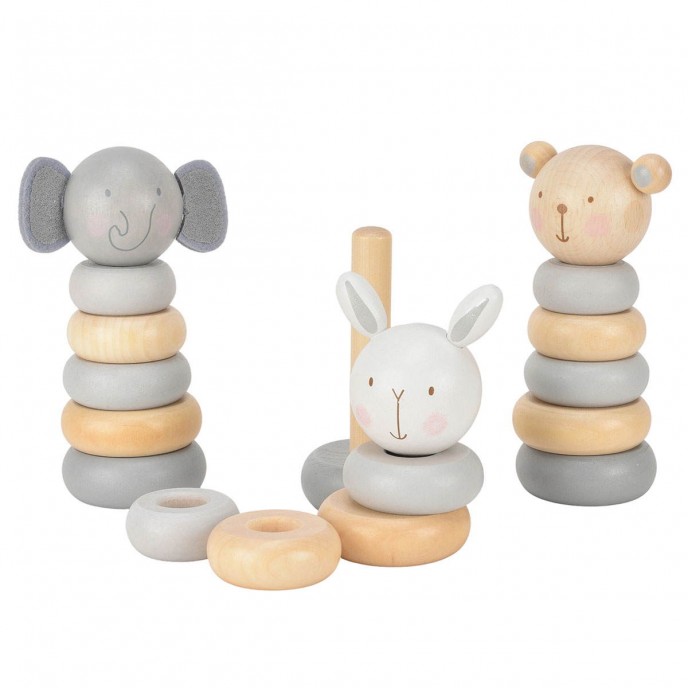 Bambino Wooden Stacking Mini Toy