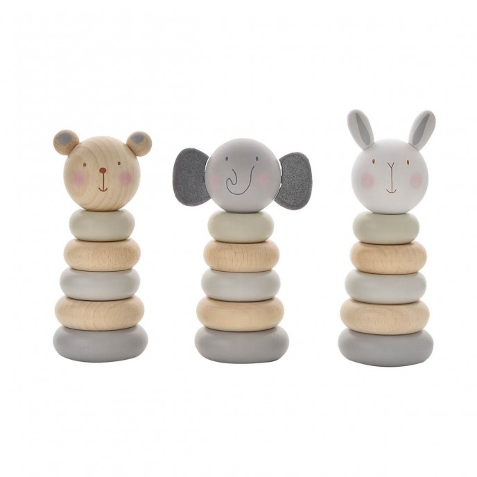 Bambino Wooden Stacking Mini Toy