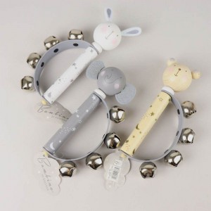 Bambino Wooden Handbell Rattle Bambino Wooden Handbell Rattle