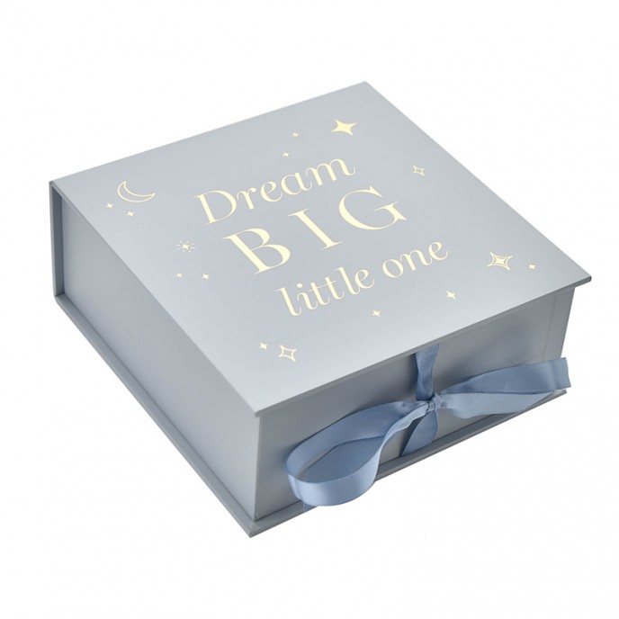 Bambino Keepsake Box Dream Big Blue