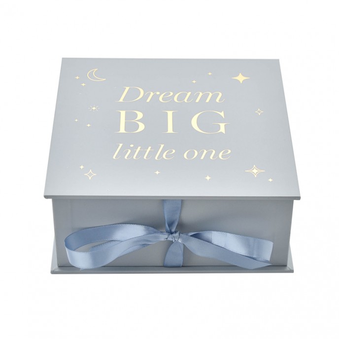 Bambino Keepsake Box Dream Big Blue