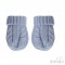 Soft Touch Cable Knit Mittens Blue Soft Touch Cable Knit Mittens Blue