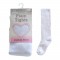 Soft Touch Cotton Tights White 06-12m