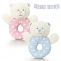Baby Keel Bear Ring Rattle