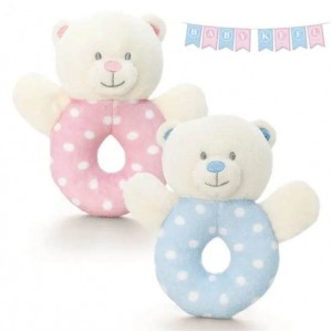 Baby Keel Bear Ring Rattle Baby Keel Bear Ring Rattle