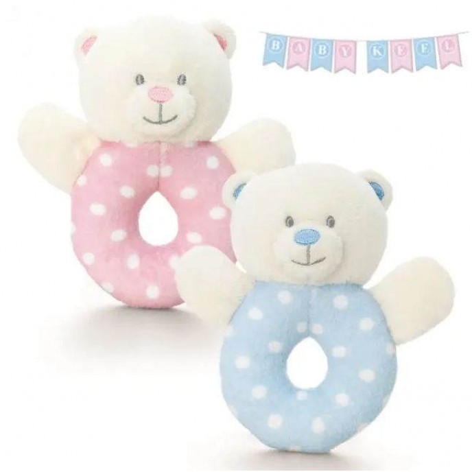 Baby Keel Bear Ring Rattle