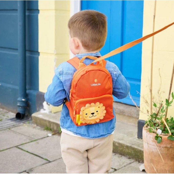 Little Life Toddler Backpack with Reins Lion