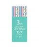 Wrapping Paper Roll 3m Pastel Colours