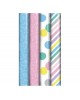 Wrapping Paper Roll 3m Pastel Colours