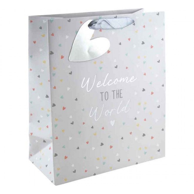 Gift Bag Large Welcome to the World
